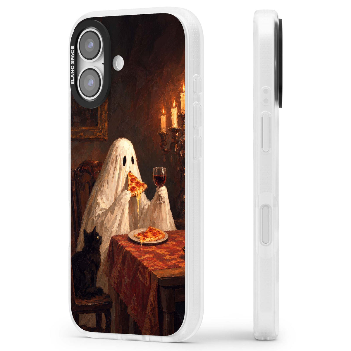Lonely Night In art iPhone case | Clear Case Impact Air case for iPhone 17