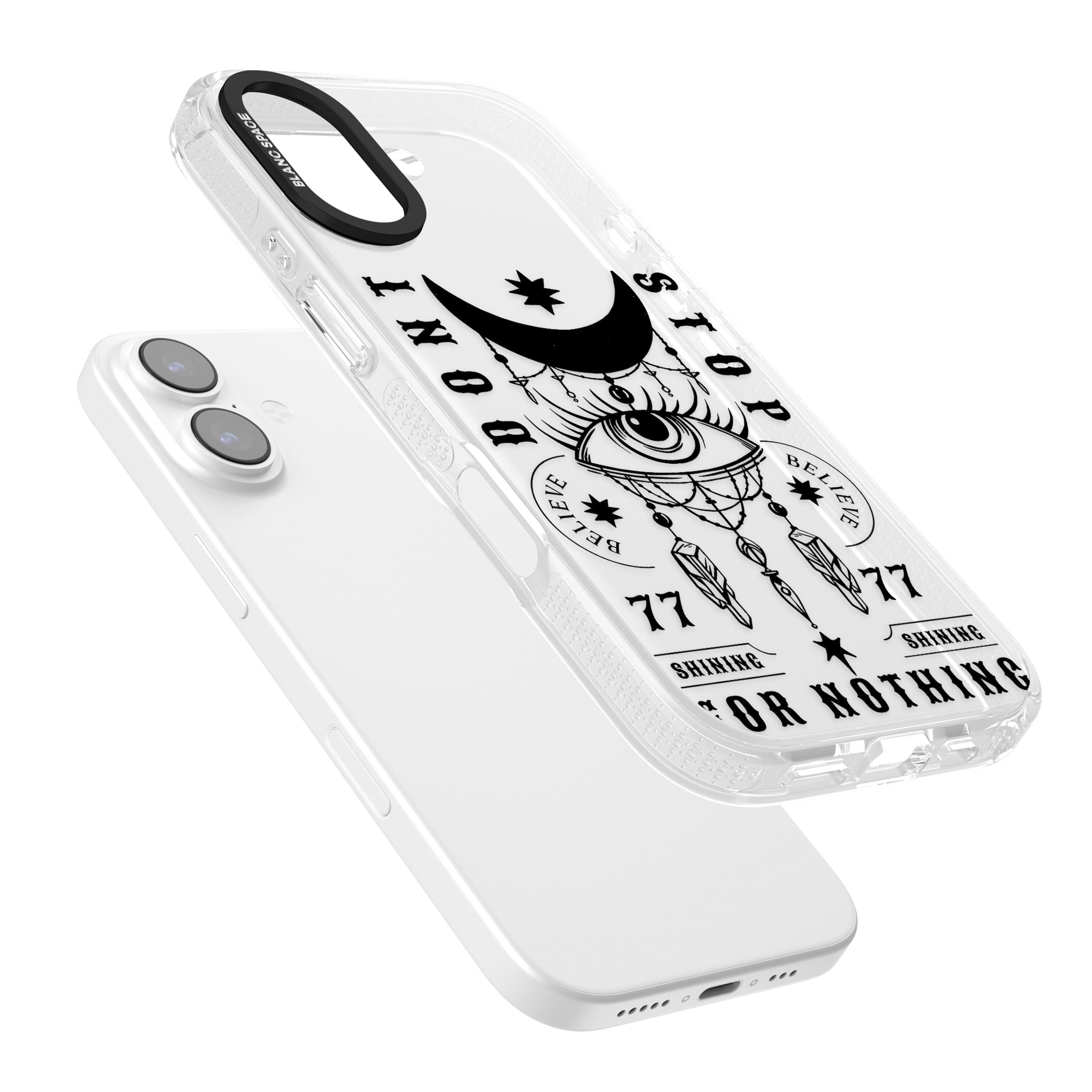 Dont Stop For Nothing iPhone 17 Impact Air Clear Phone Case Colours