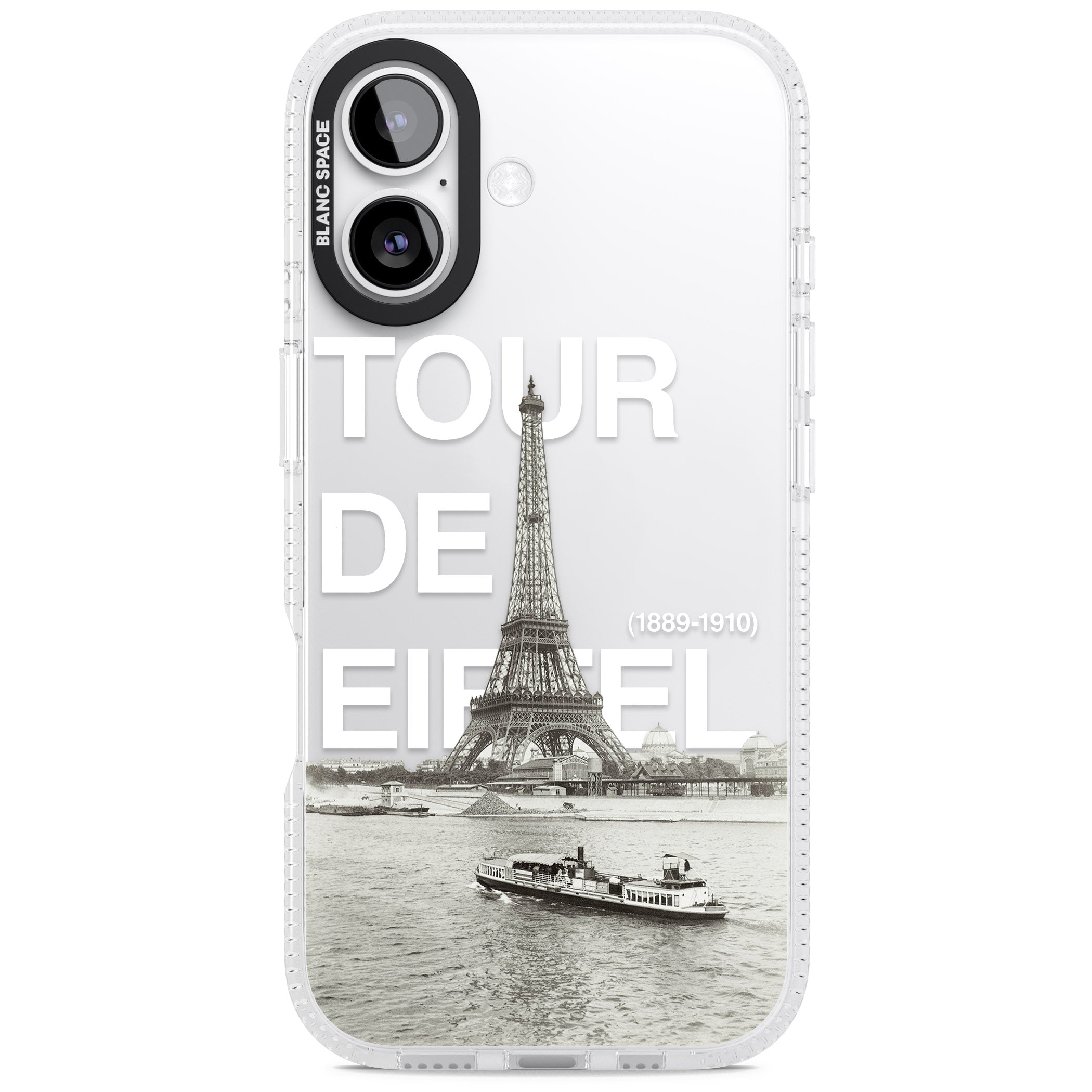 Tour De Eiffel iPhone 17 Impact Air Clear Phone Case