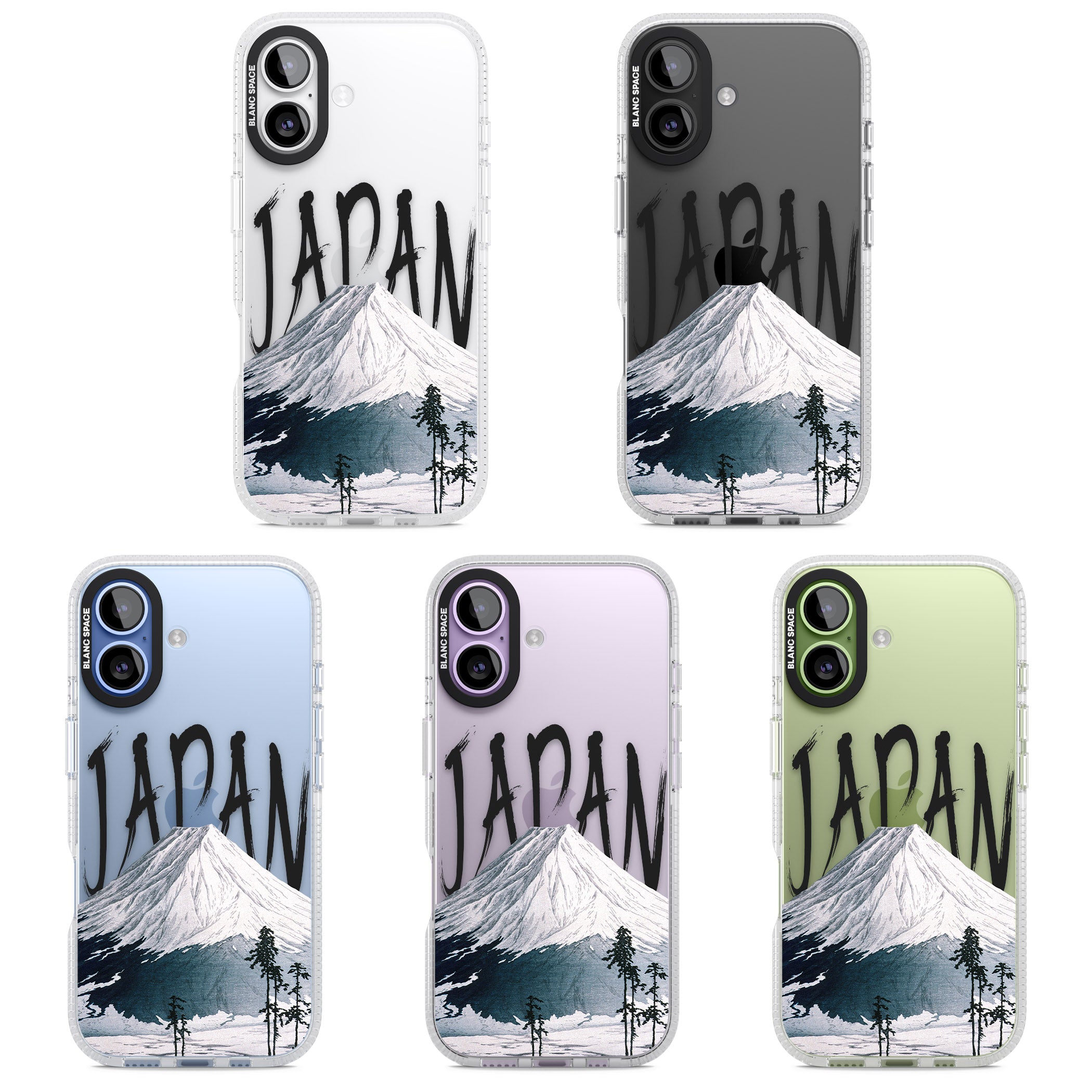 Mount Fuji Cutout iPhone 17 Impact Air Clear Phone Case APT Impact Protection
