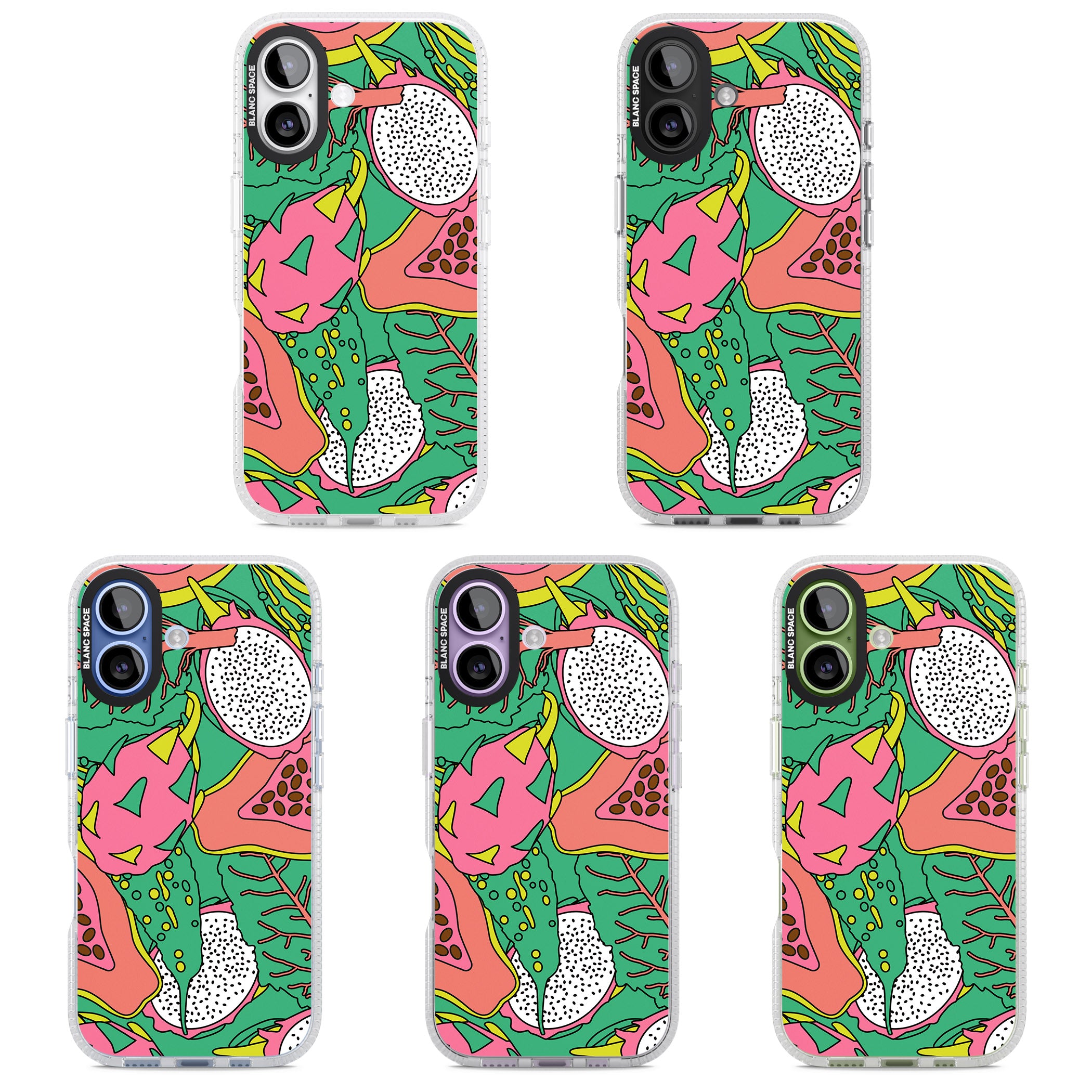 Psychedelic Salad iPhone 17 Impact Air Clear Phone Case APT Impact Protection