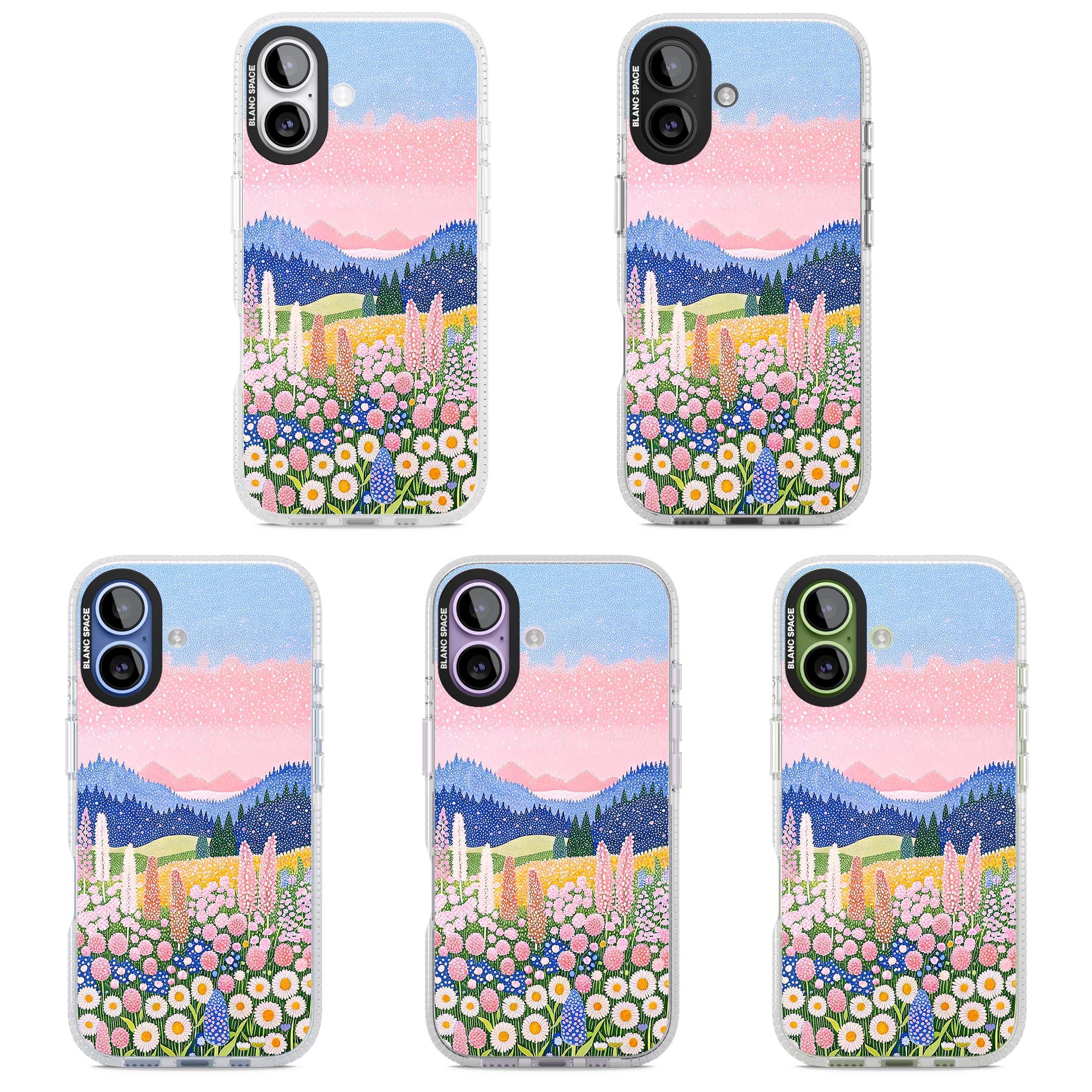 Valley Horizon cottagecore iPhone case | Clear Case Impact Air case for iPhone 17