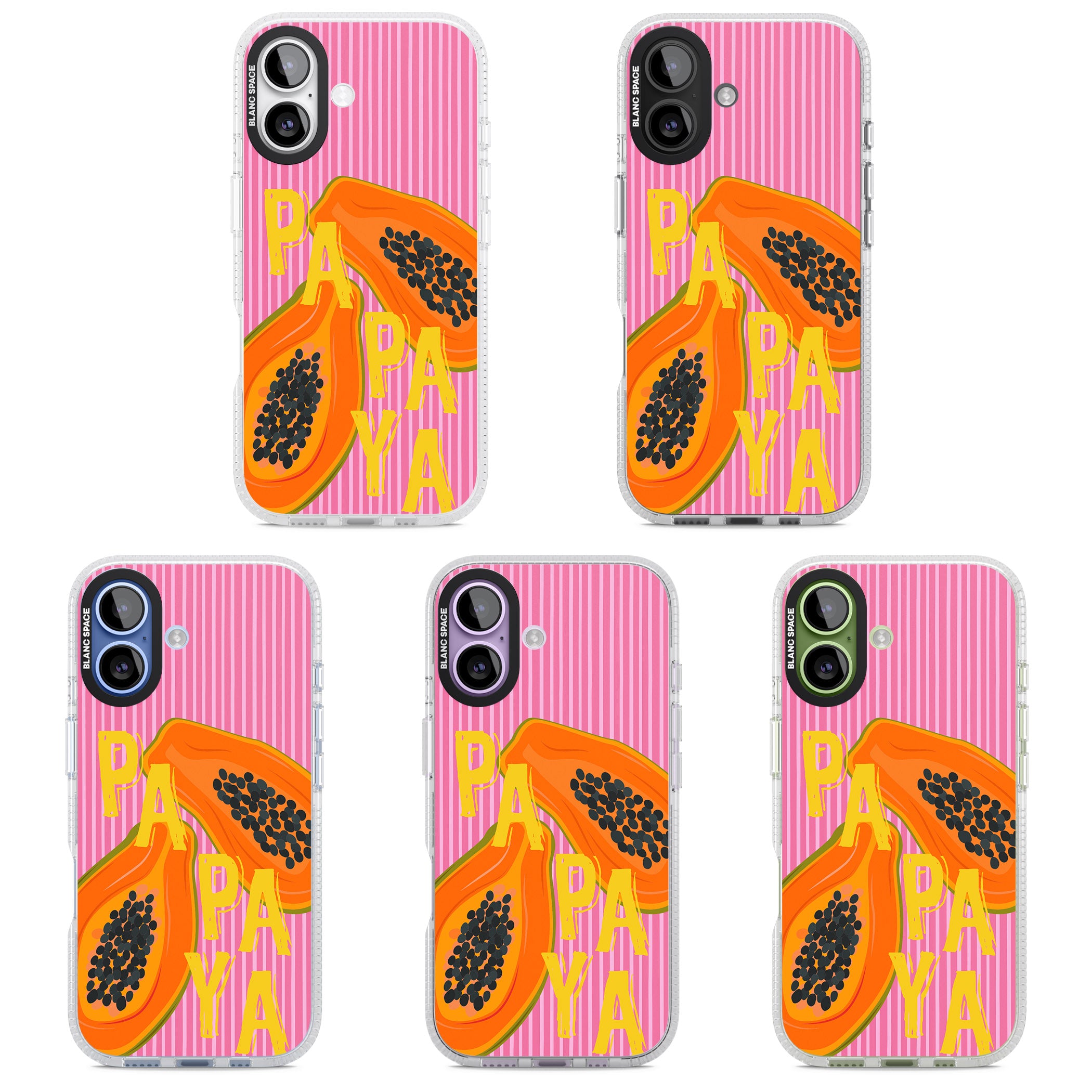 Papaya iPhone 17 Impact Air Clear Phone Case APT Impact Protection