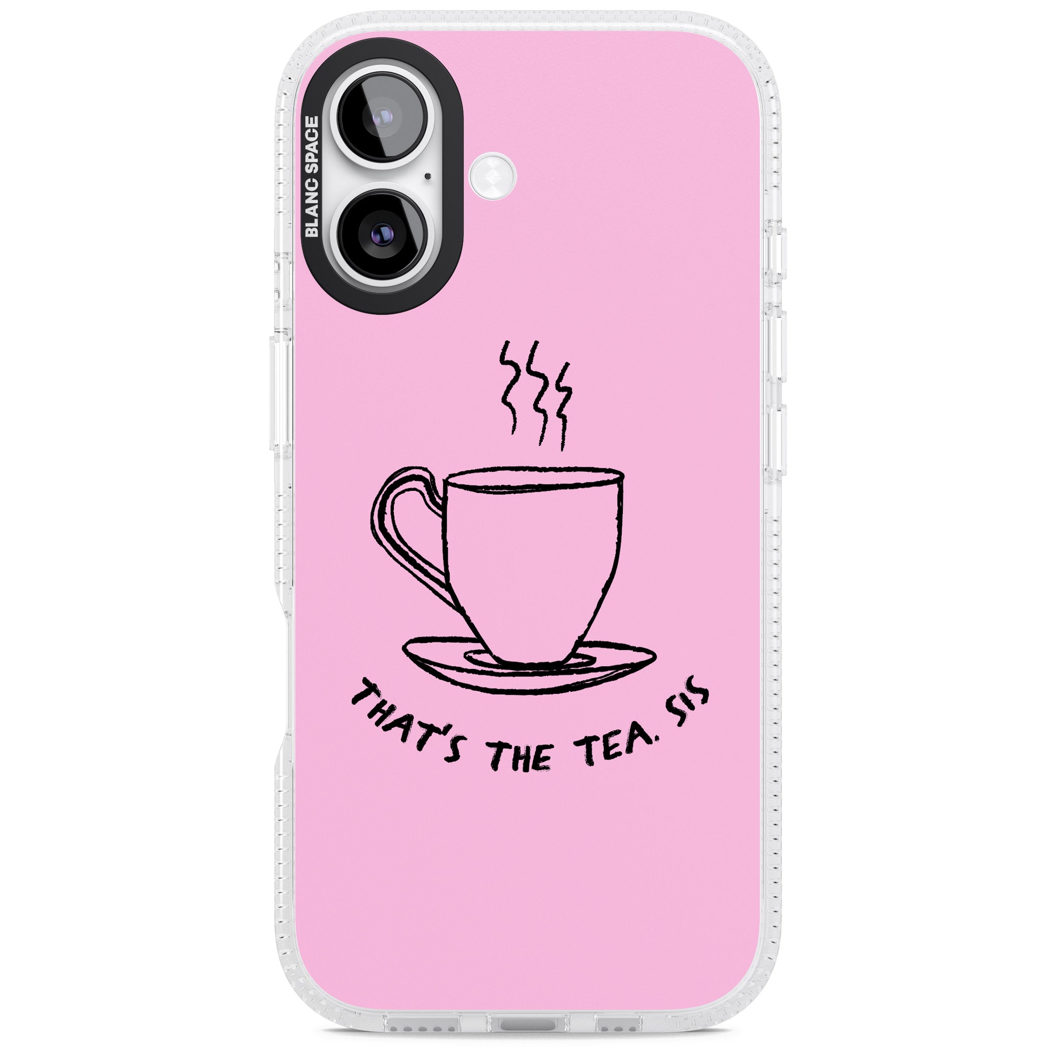 That'S The Tea Sis iPhone 17 Impact Air Clear Phone Case