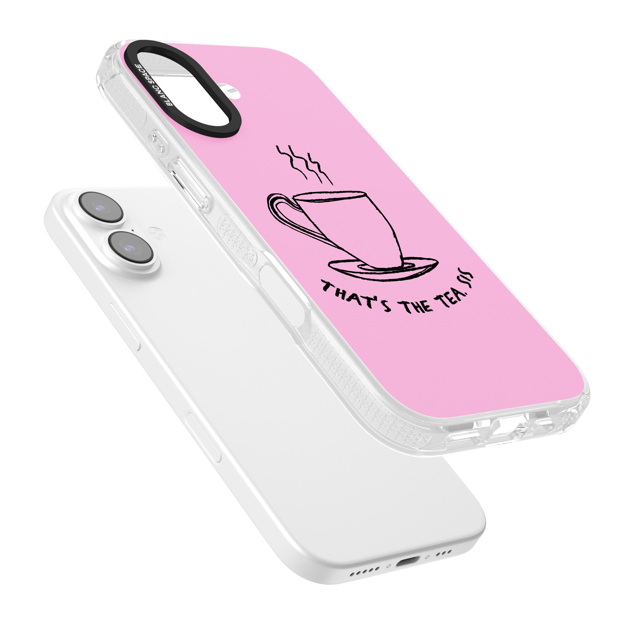 That'S The Tea Sis iPhone 17 Impact Air Clear Phone Case Colours