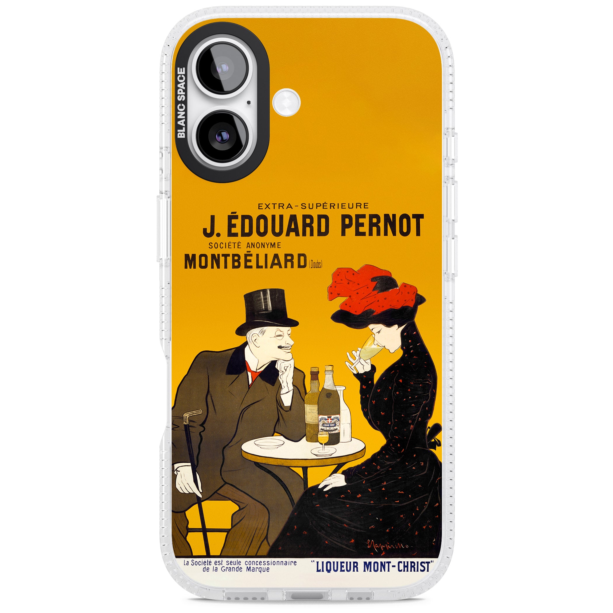 Absinthe, J.Edouard Pernot Poster iPhone 17 Impact Air Clear Phone Case