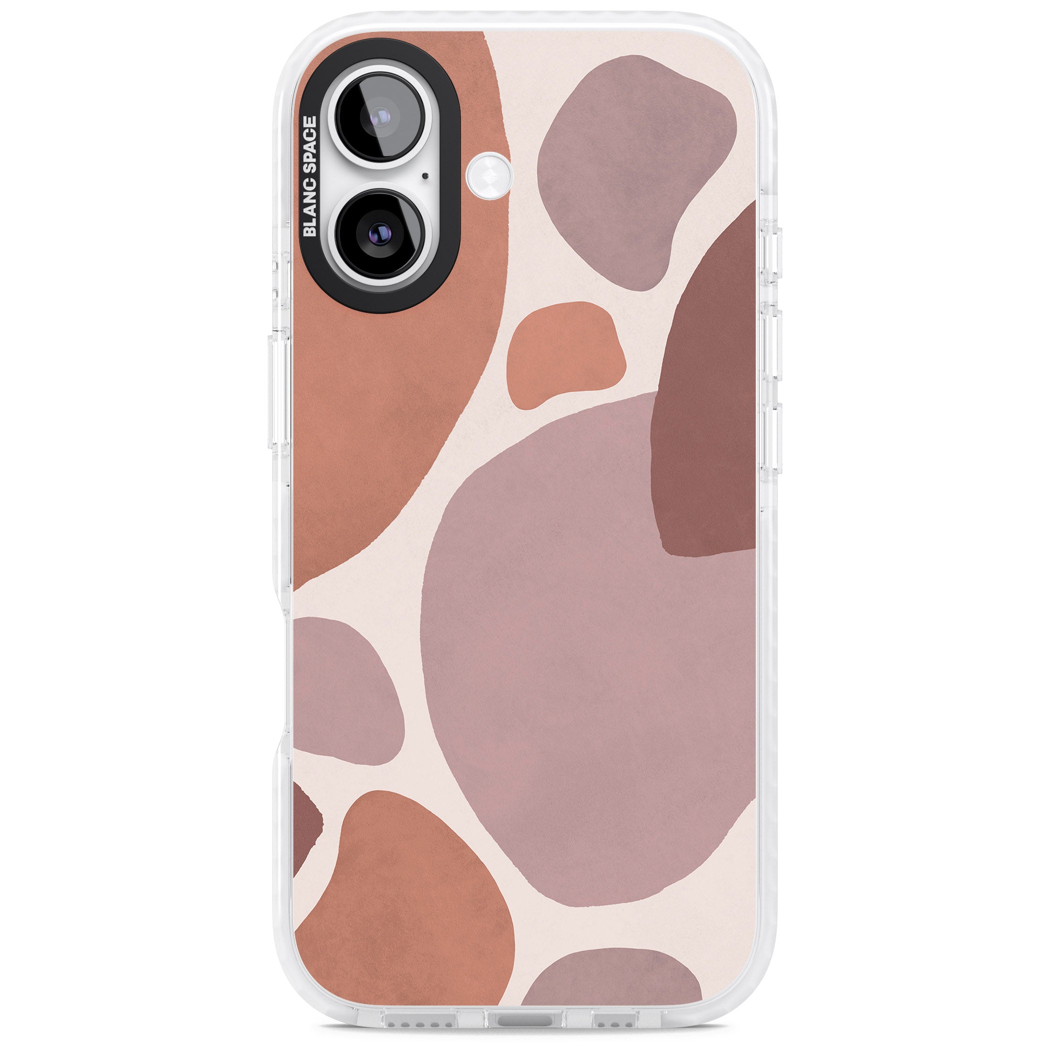 Terra Abstract iPhone 17 Impact Clear Phone Case