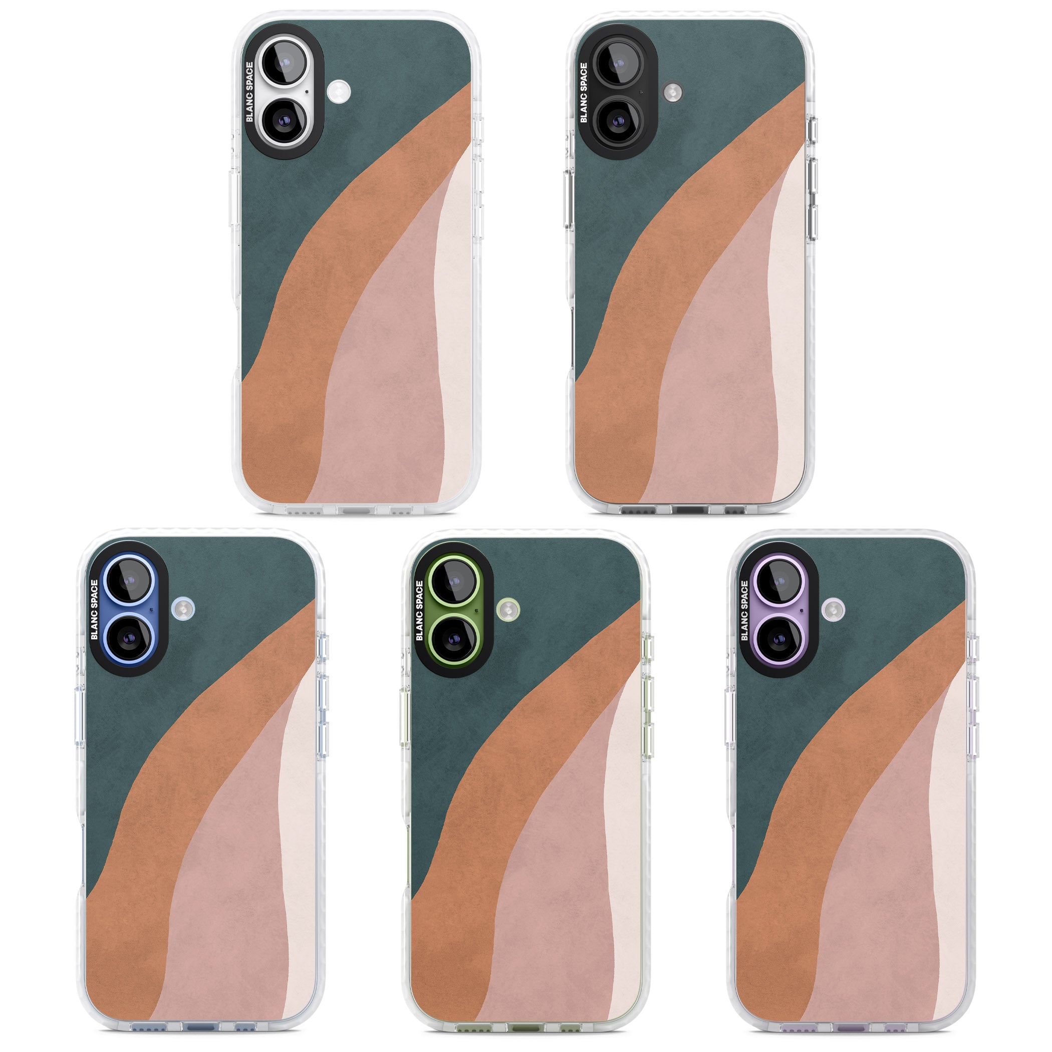 Earthwave Abstract iPhone 17 Impact Clear Phone Case APT Impact Protection