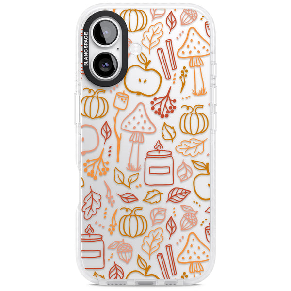 Autumn Line Pattern
