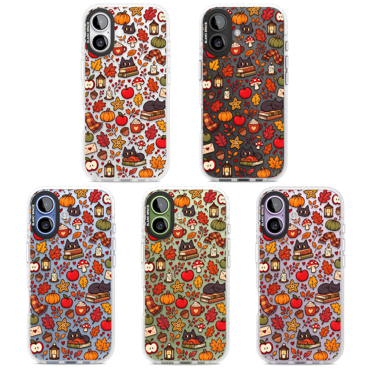Autumn Mix iPhone case | Black Impact case for iPhone 17