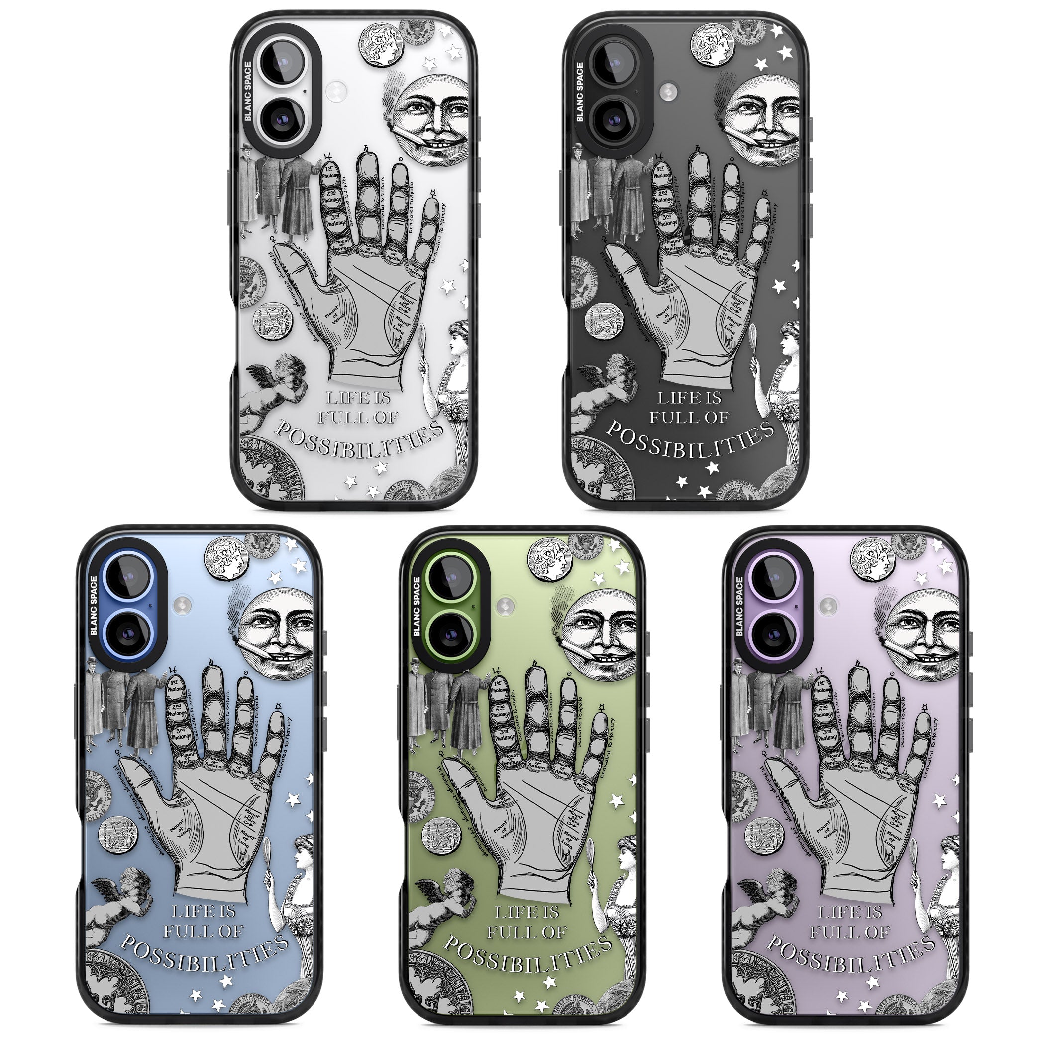 Life Is Full Of Possibilities iPhone 17 Impact Black Phone Case APT Impact Protection