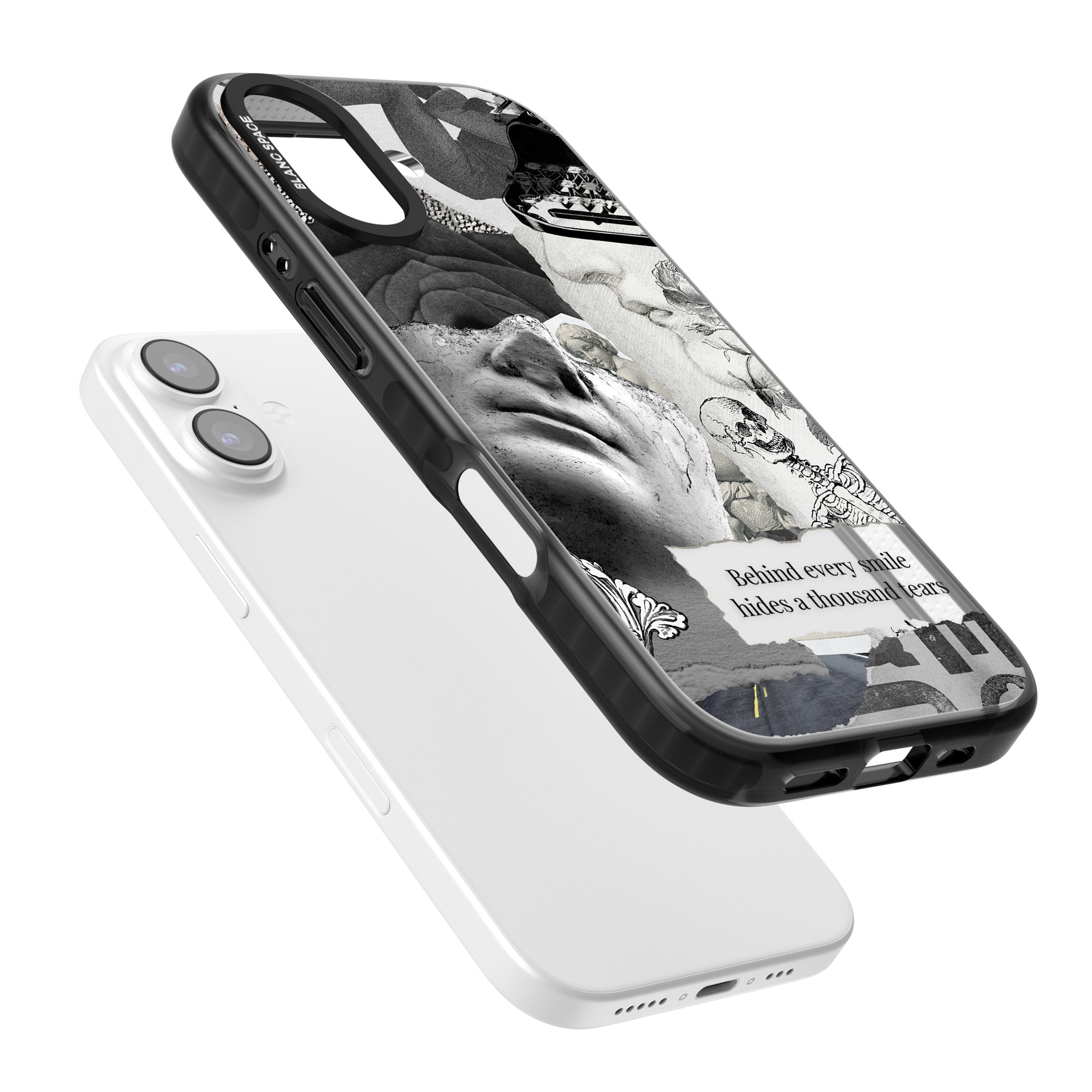 Behind Every Smile iPhone 17 Impact Black Phone Case Colours