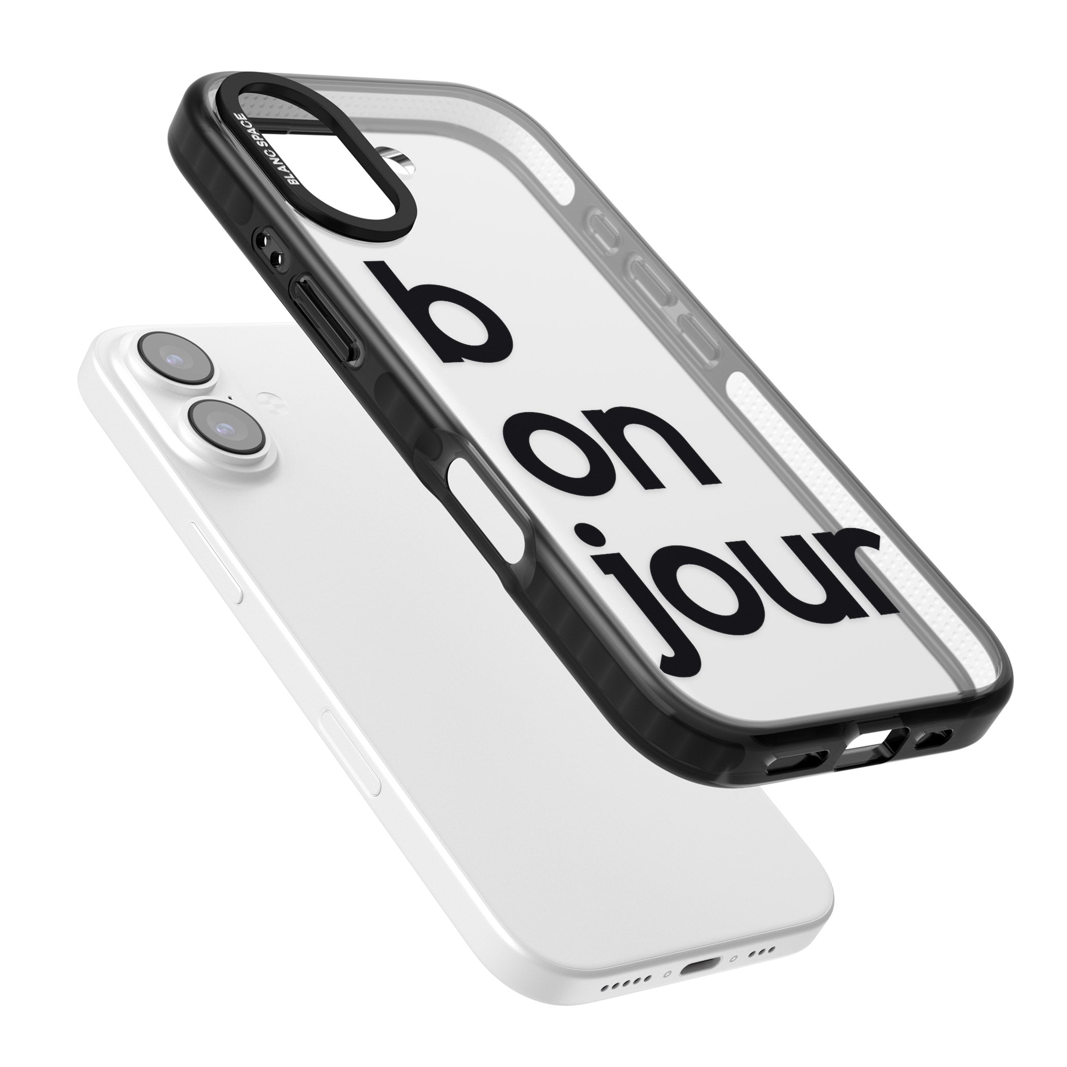 Bonjour iPhone 17 Impact Black Phone Case Colours