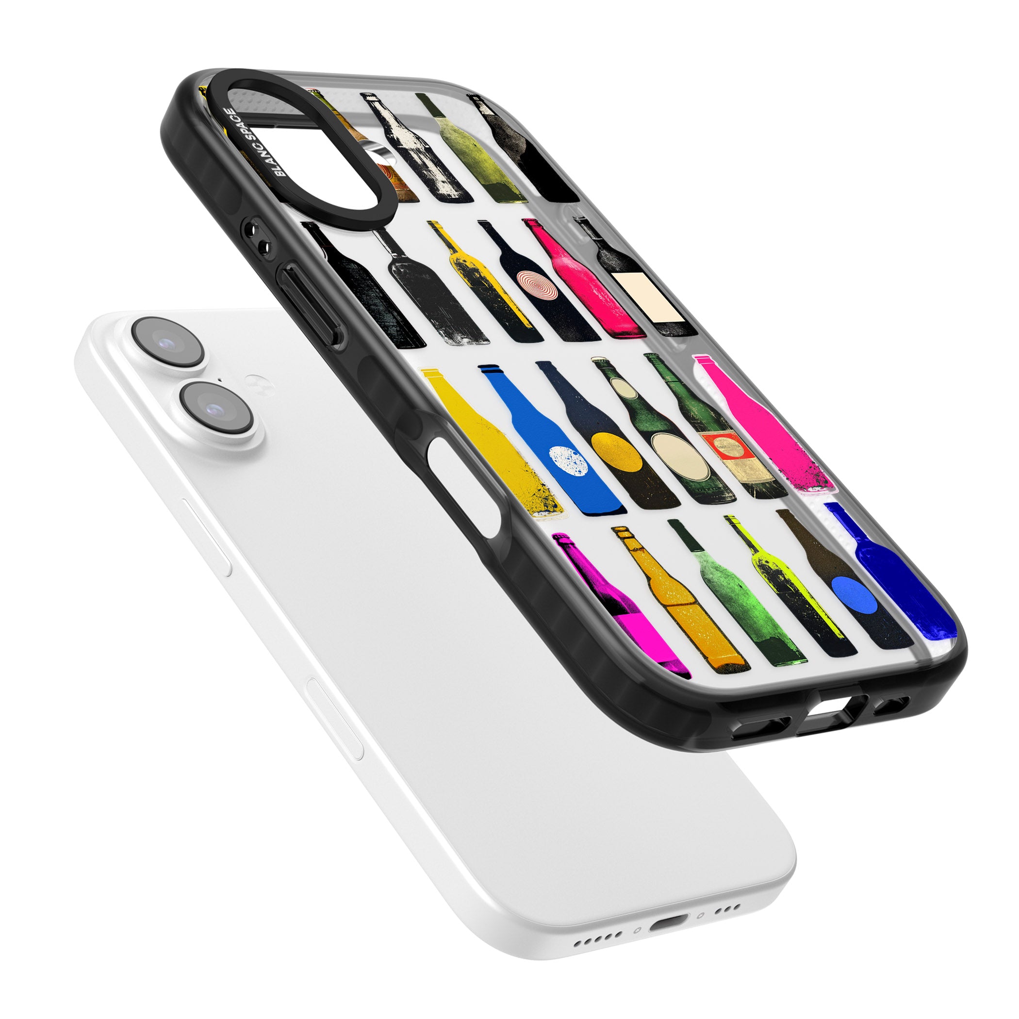 Glass Bottles iPhone 17 Impact Black Phone Case Colours