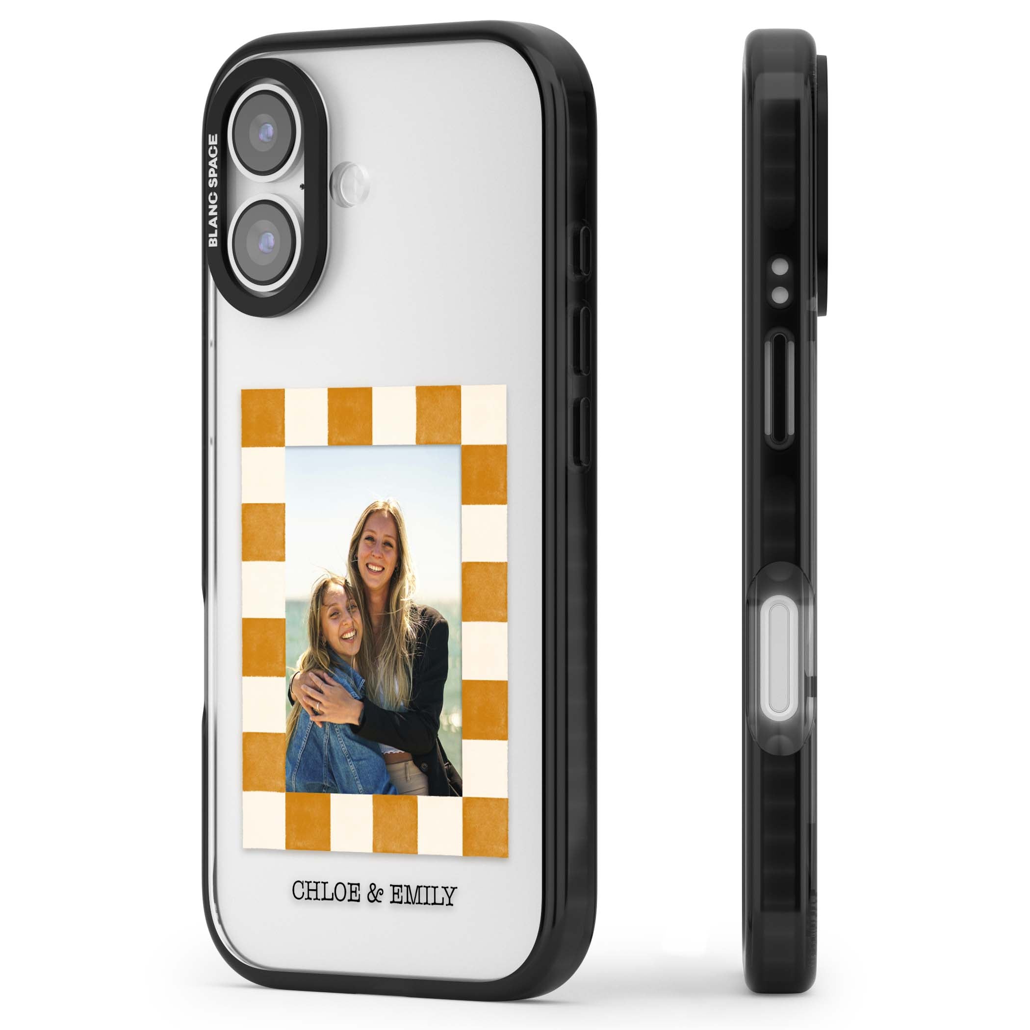 Personalised Citrus Check Photo