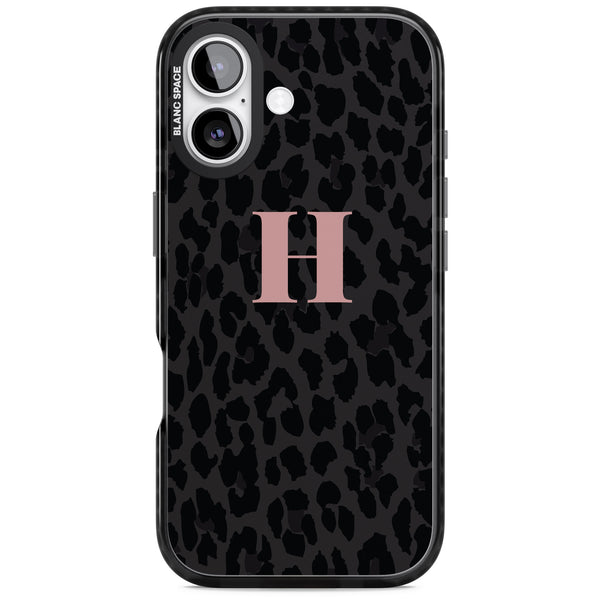 Personalised Leopard Pink Monogram