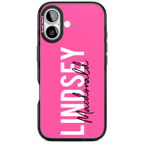Personalised Bold Name: Pink
