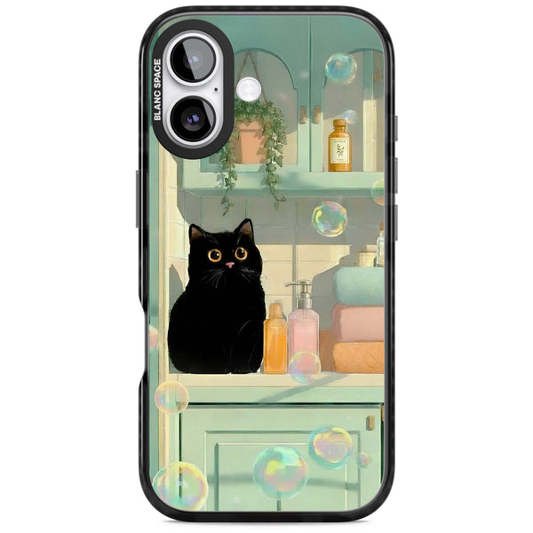 Bathroom Bubble Kitty