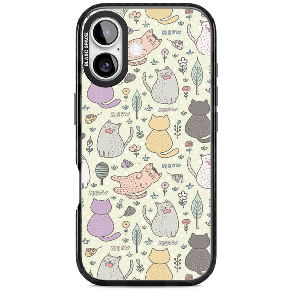 Cat Pattern Cream