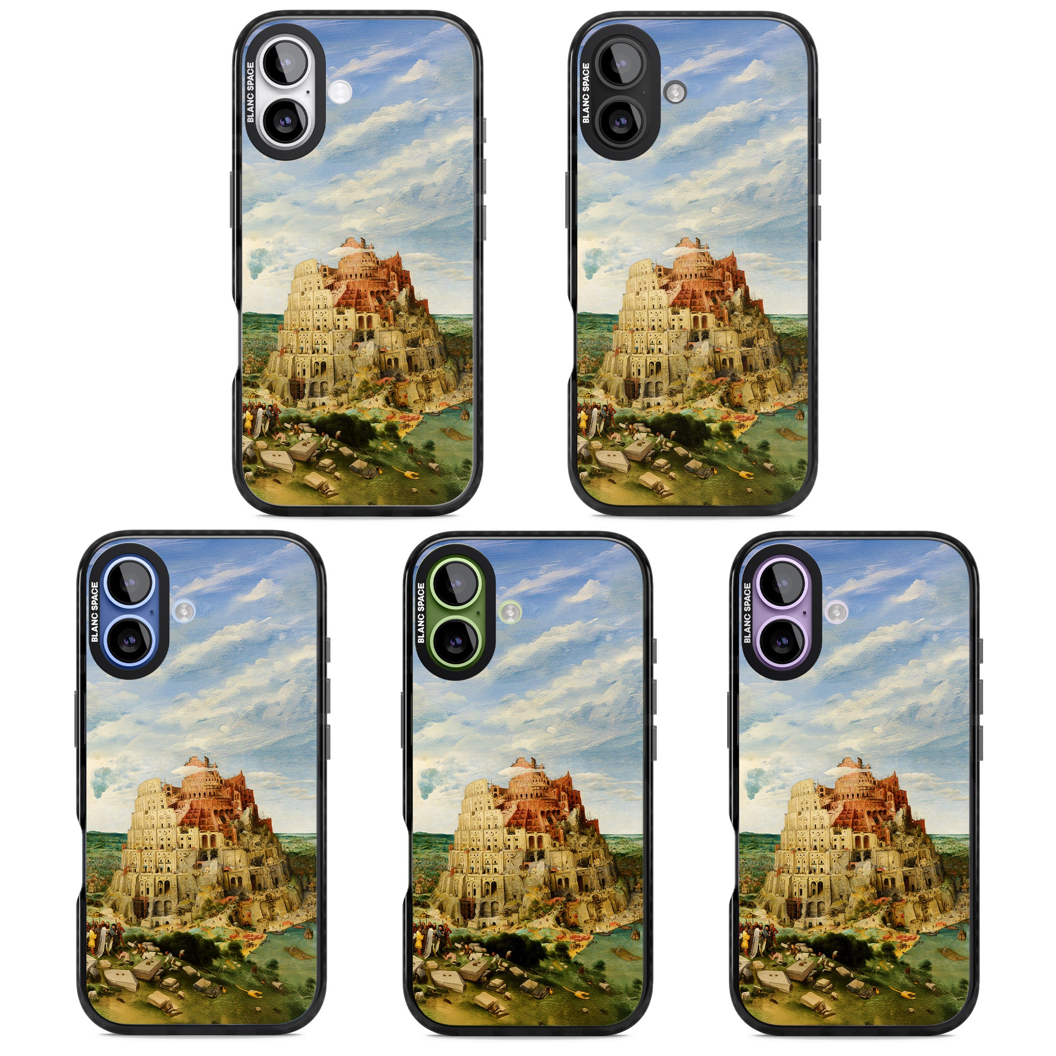 Tower Of Babel iPhone 17 Impact Black Phone Case APT Impact Protection