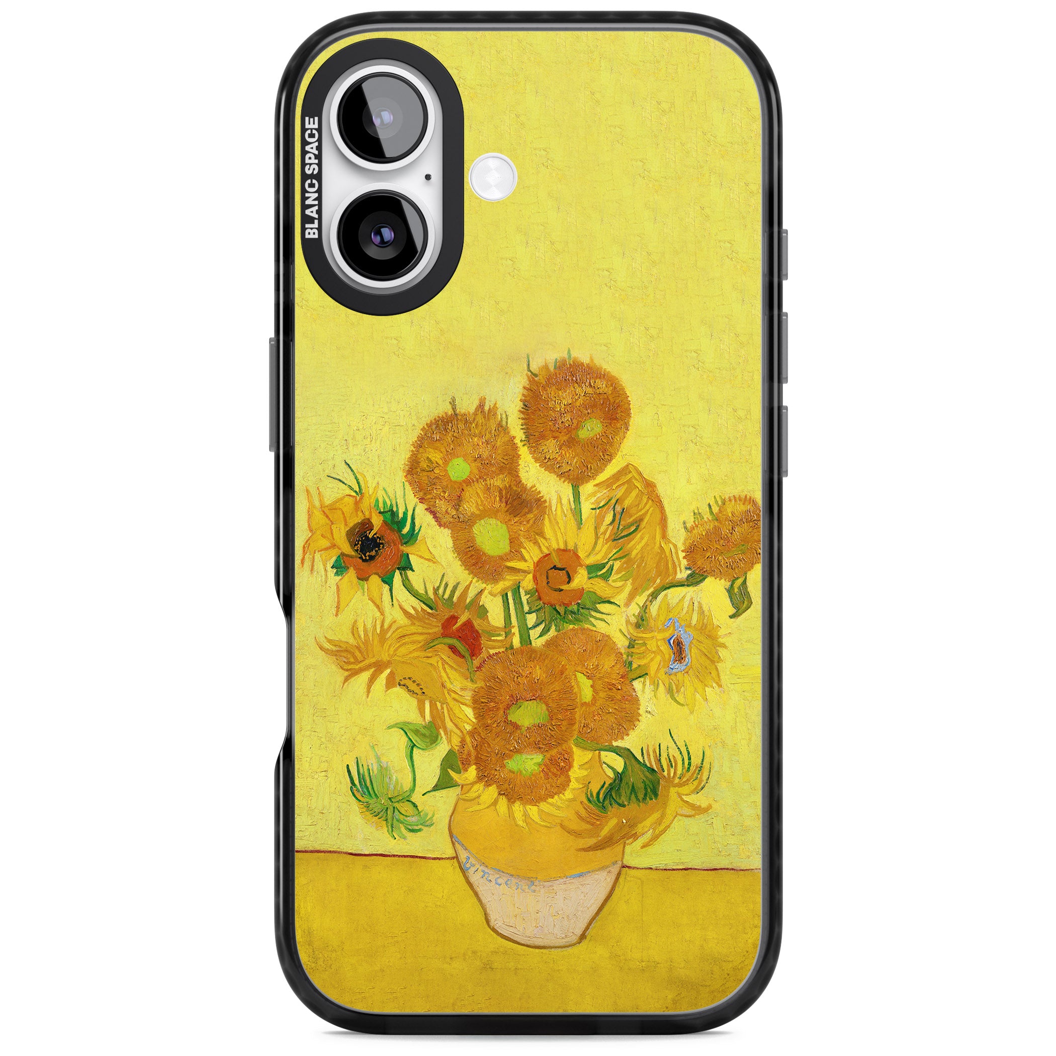 Sunflowers iPhone 17 Impact Black Phone Case