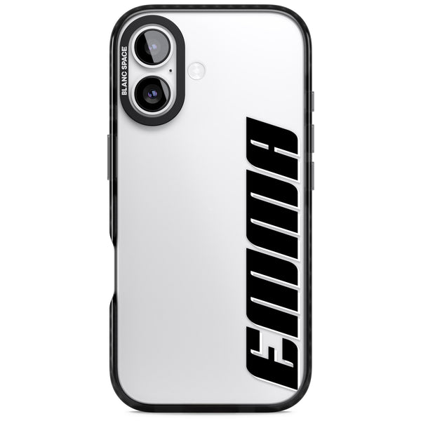 Personalised Vertical Bold Name
