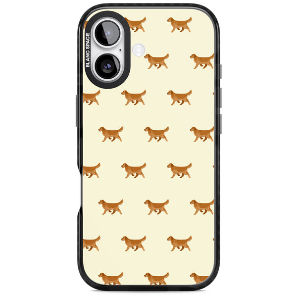 Golden Retriever Dog Pattern