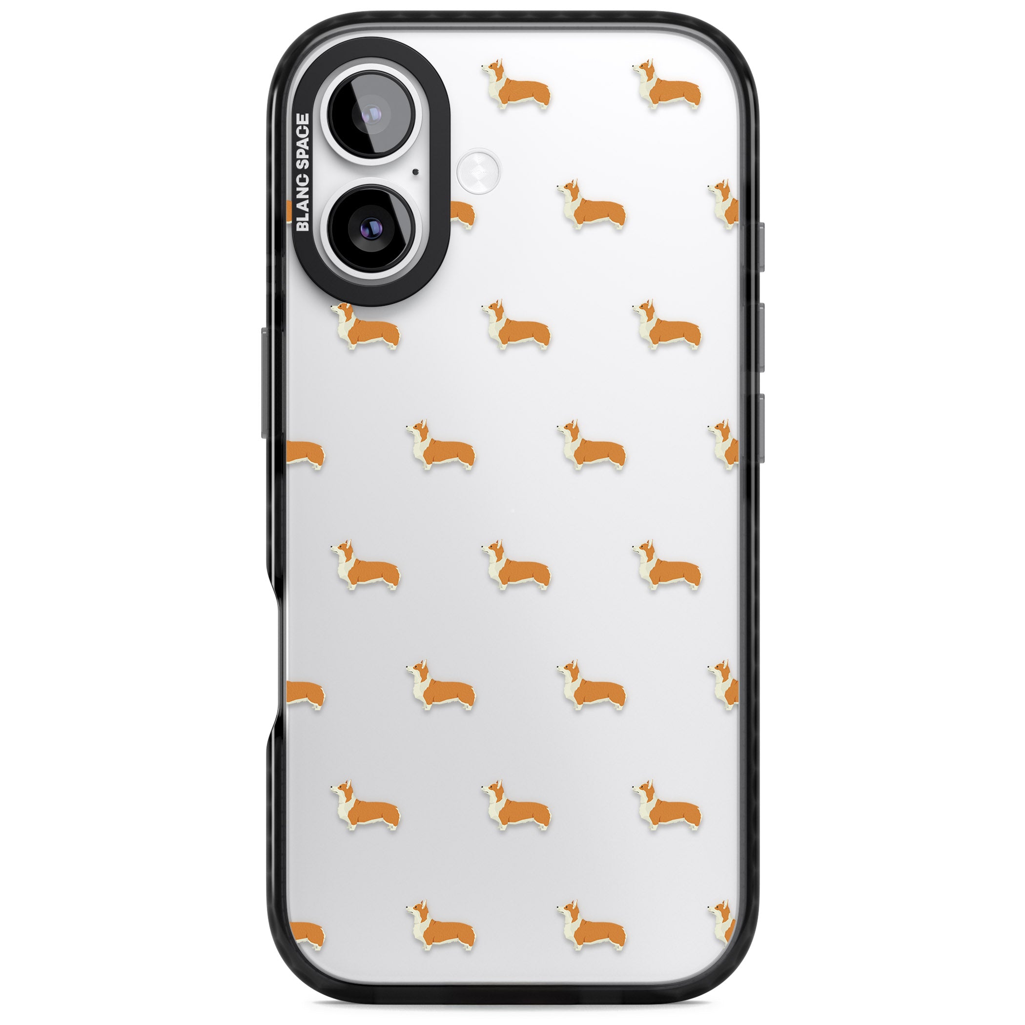 Pembroke Welsh Corgi Pattern iPhone 17 Impact Black Phone Case