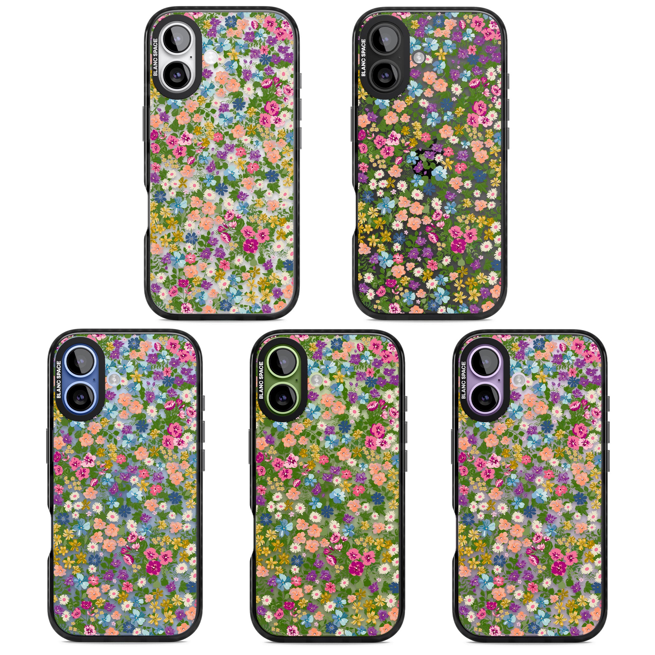Tuscan Meadow iPhone 17 Impact Black Phone Case APT Impact Protection
