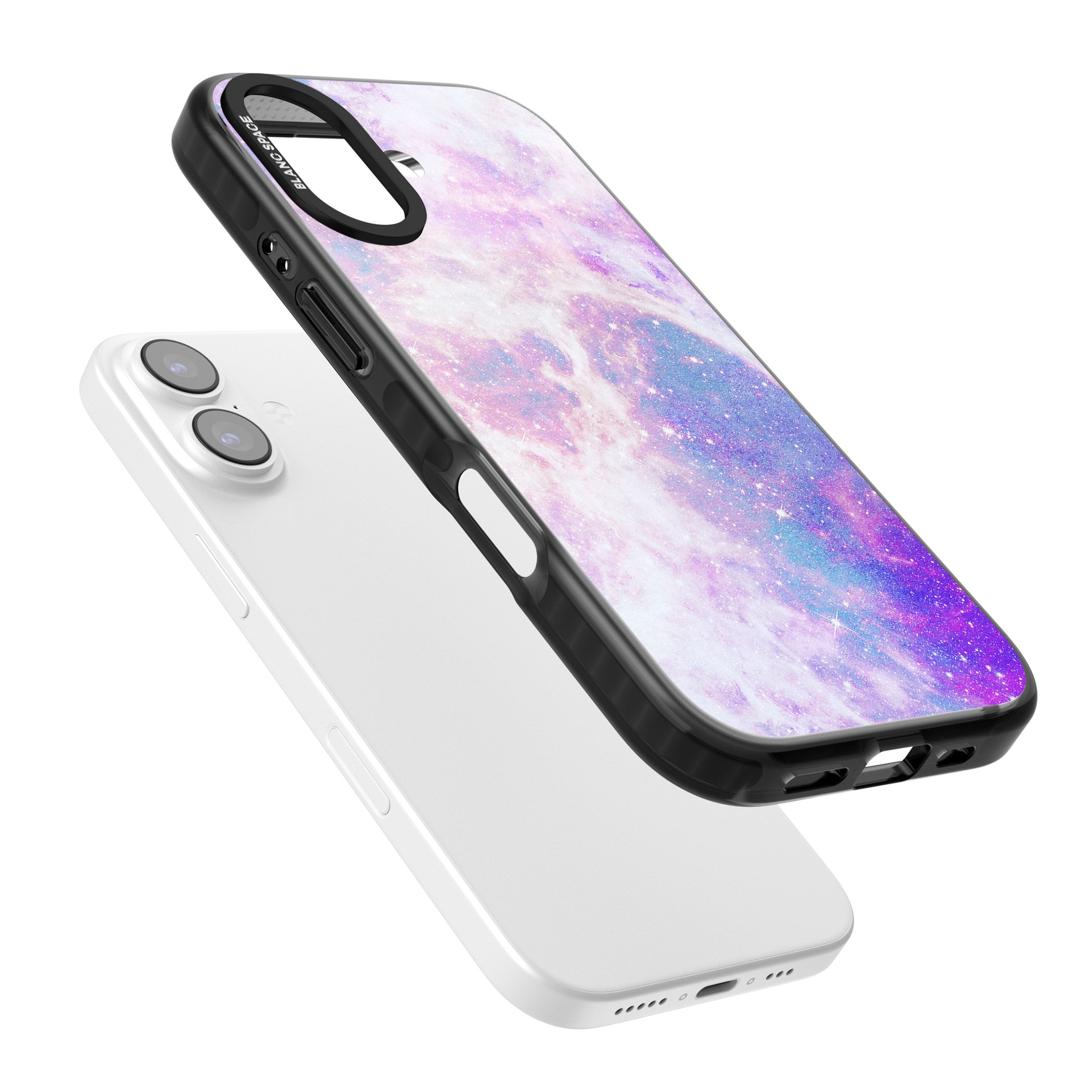 Pastel Galaxy iPhone 17 Impact Black Phone Case Colours
