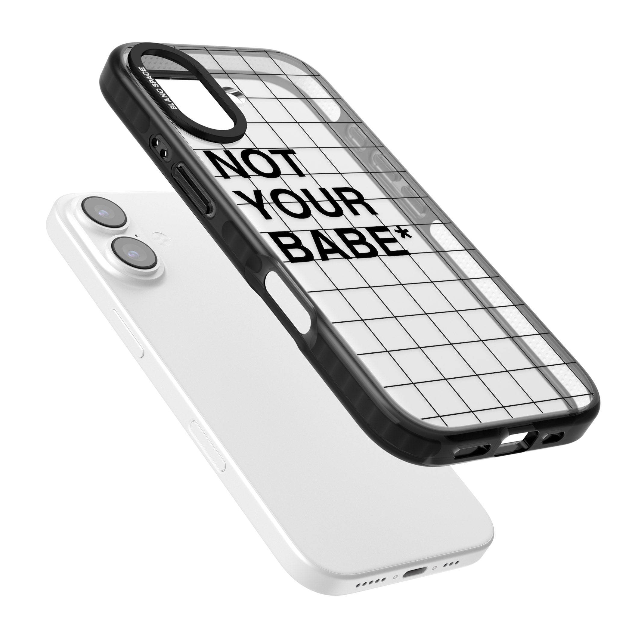 Not Your Babe iPhone 17 Impact Black Phone Case Colours