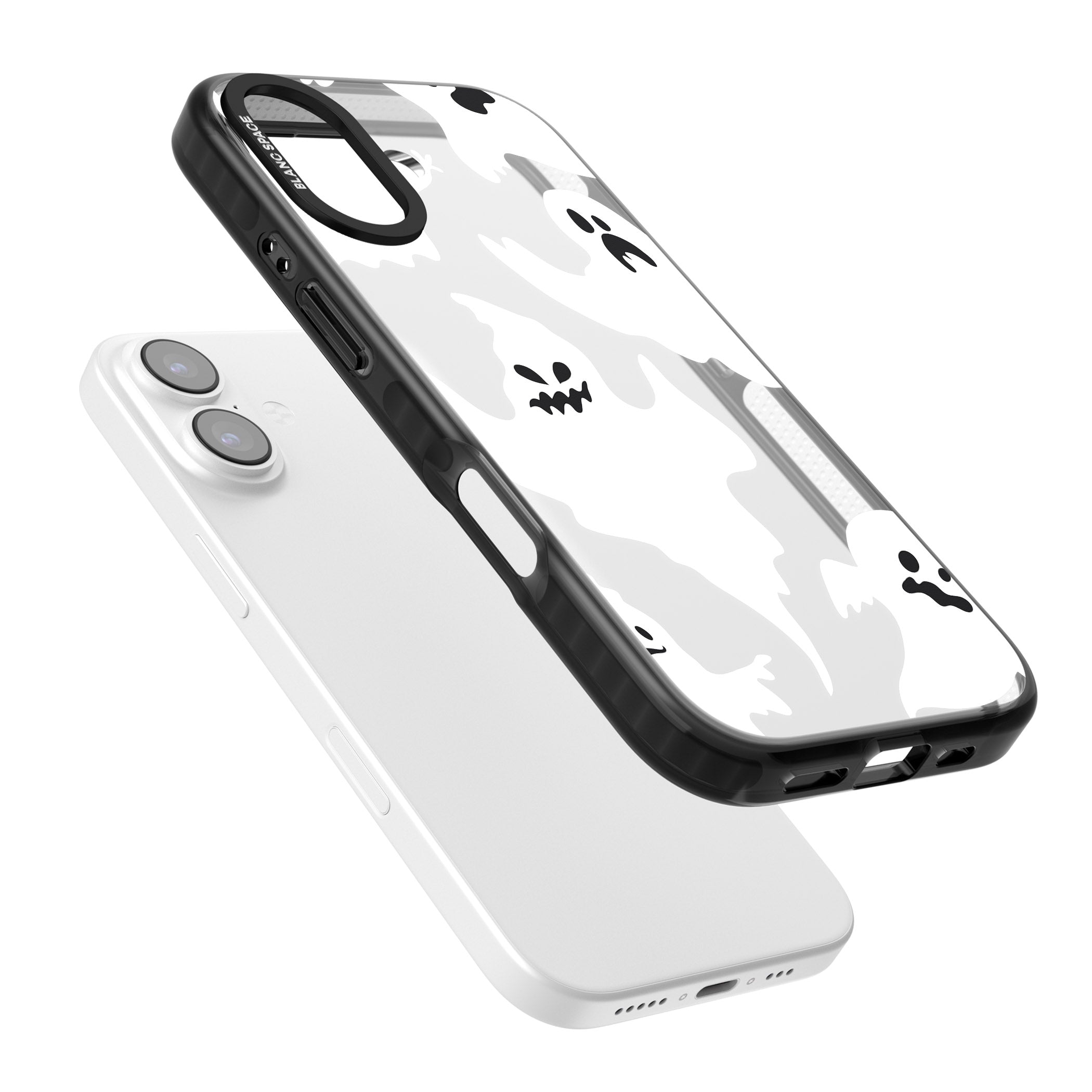 Ghost Pattern iPhone 17 Impact Black Phone Case Colours