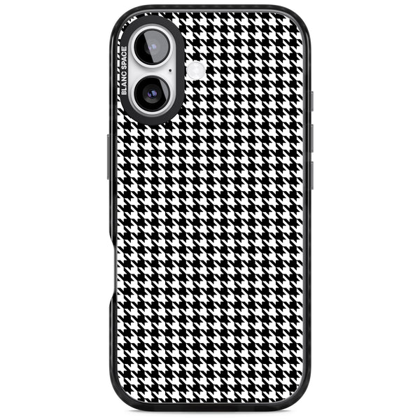Black Houndstooth Pattern