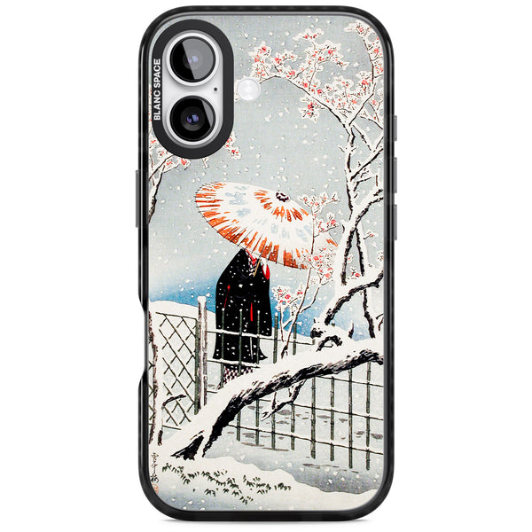Plum Tree In Snow By Hiroaki Takahashi