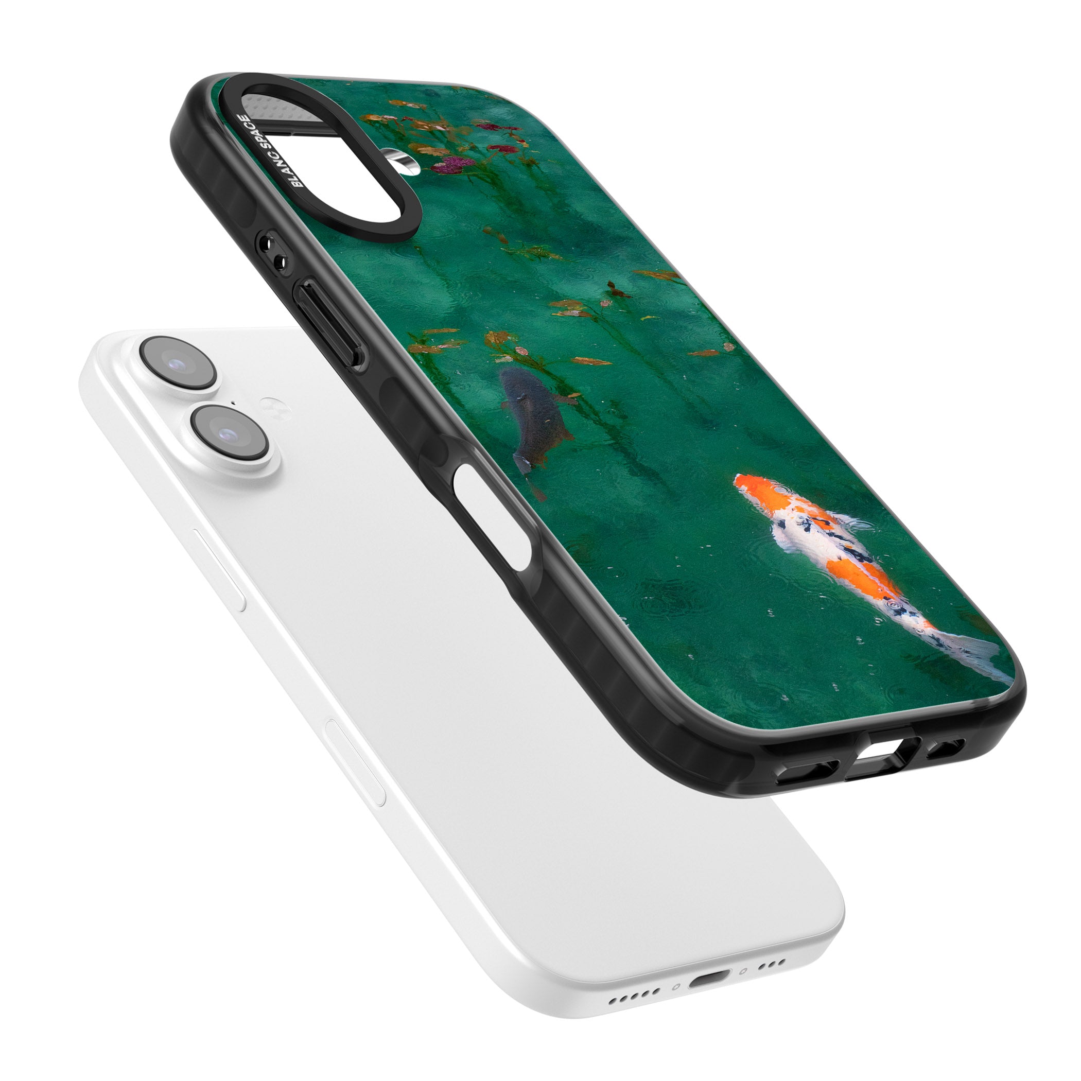 Koi Fish iPhone 17 Impact Black Phone Case Colours