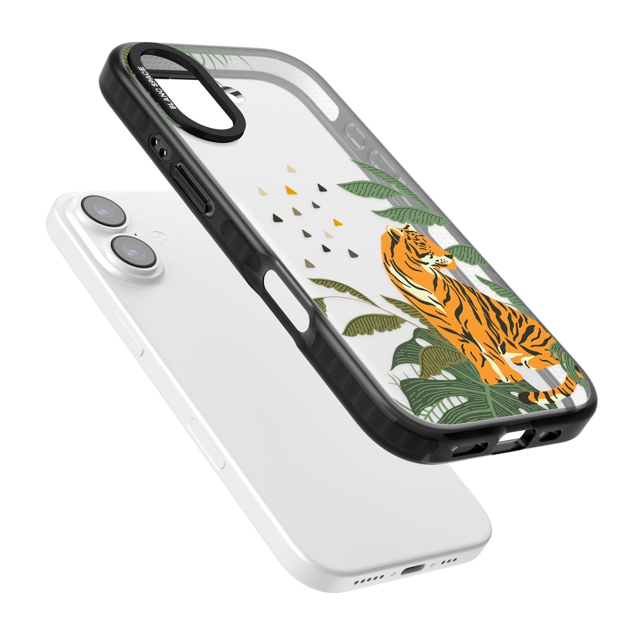 Tiger Jungle iPhone 17 Impact Black Phone Case Colours