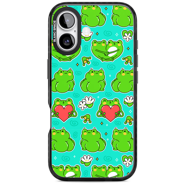 Frog Booty Kawaii Pattern