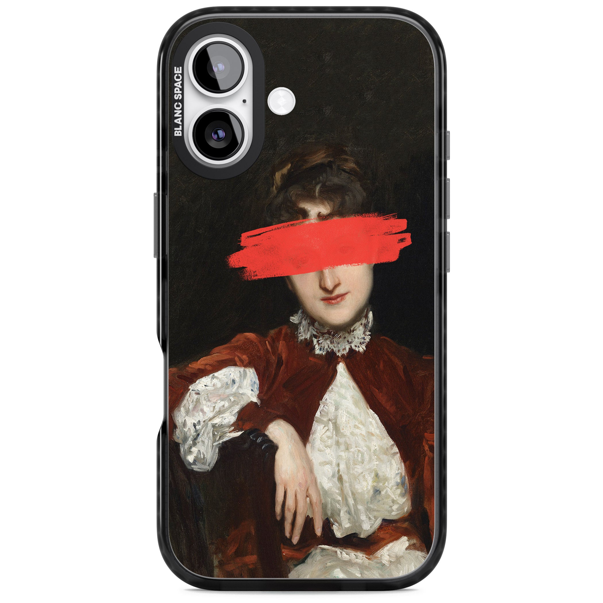 Paint Stroke iPhone 17 Impact Pro Black Phone Case
