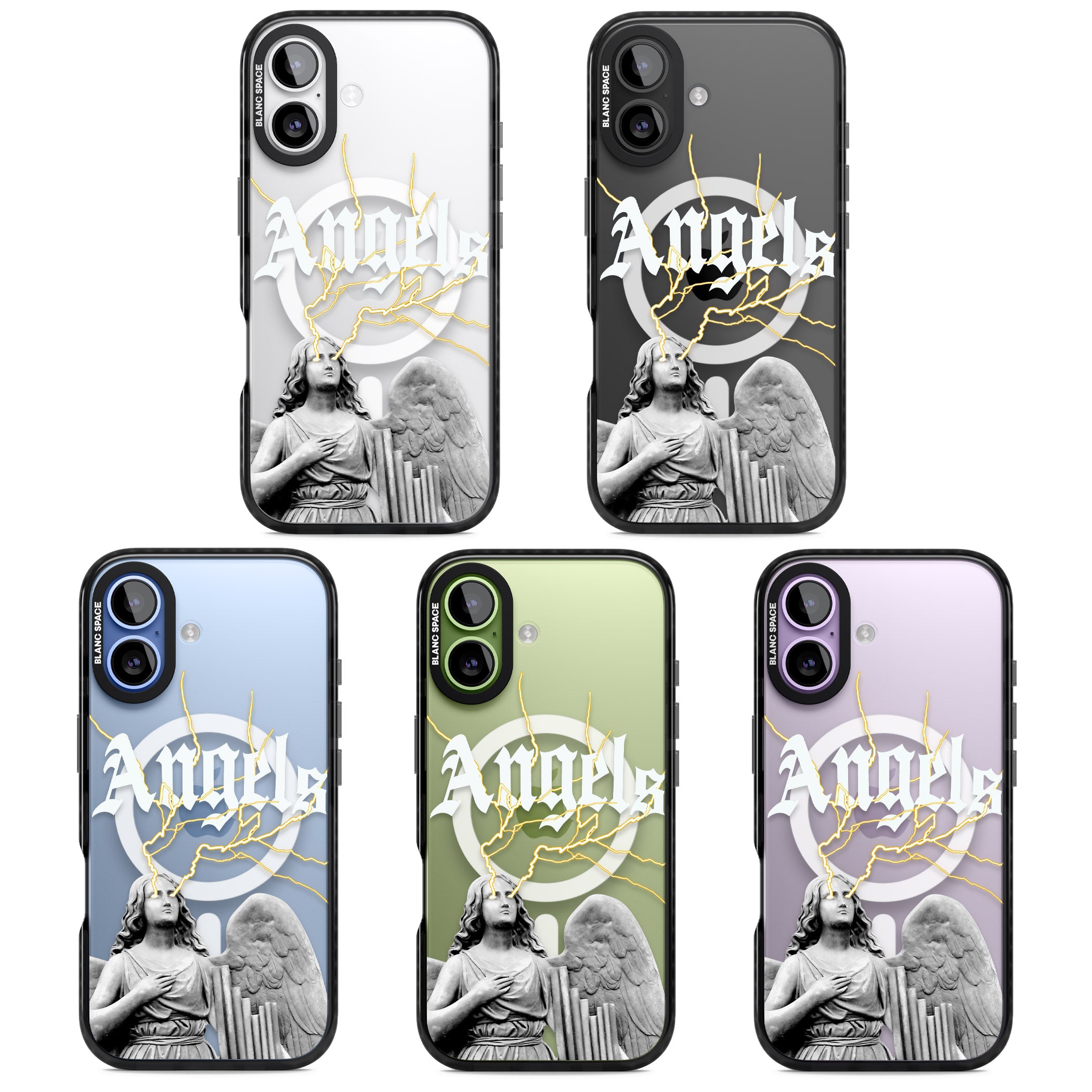 Angels iPhone 17 Impact Pro Black Phone Case APT Impact Protection