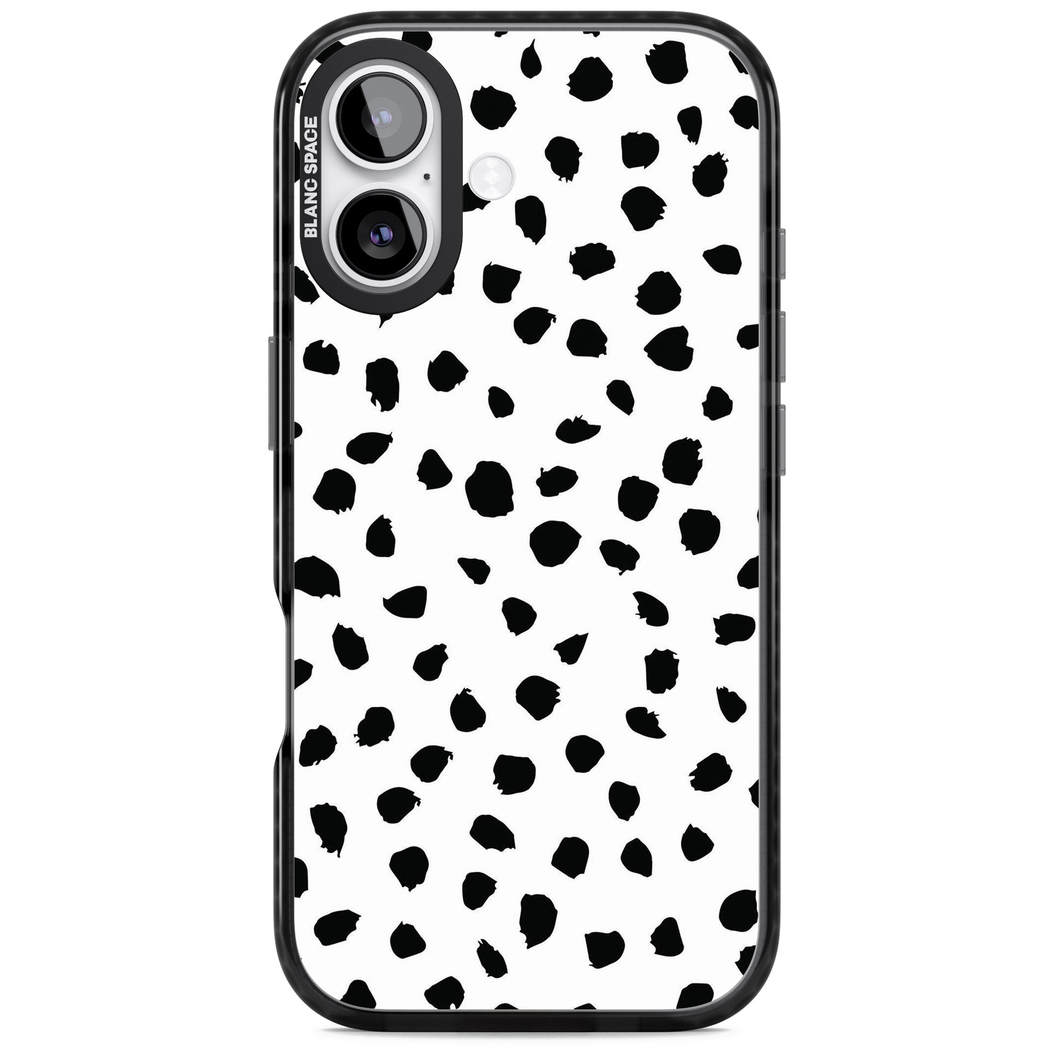 Dalmatian Print iPhone 17 Impact Pro Black Phone Case