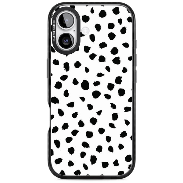 White Dalmatian Print