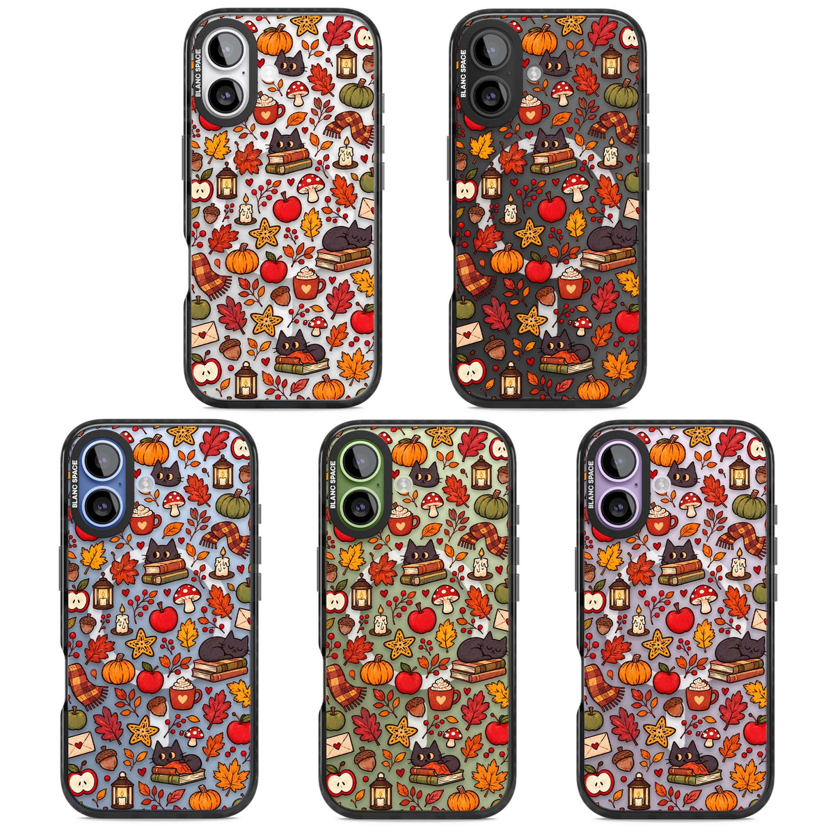 Autumn Mix iPhone case | Black Impact Magsafe case for iPhone 17