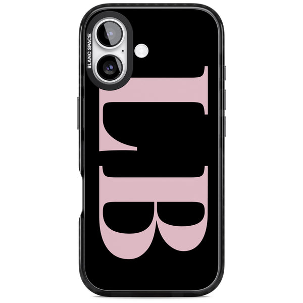 Personalised Pink & Black Letters