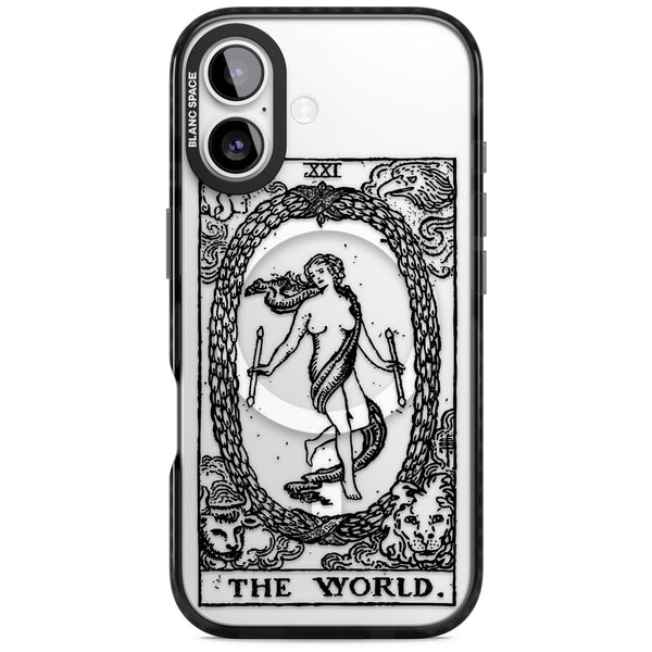 Personalised The World Tarot Card (Clear)