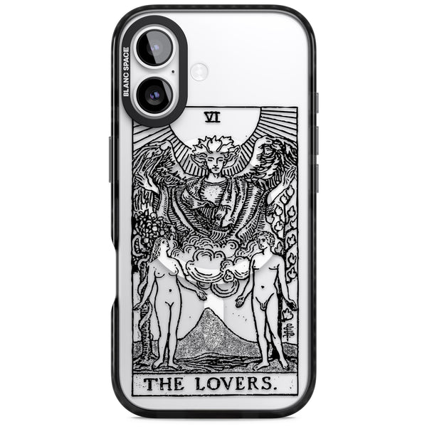 Personalised The Lovers Tarot Card (Clear)