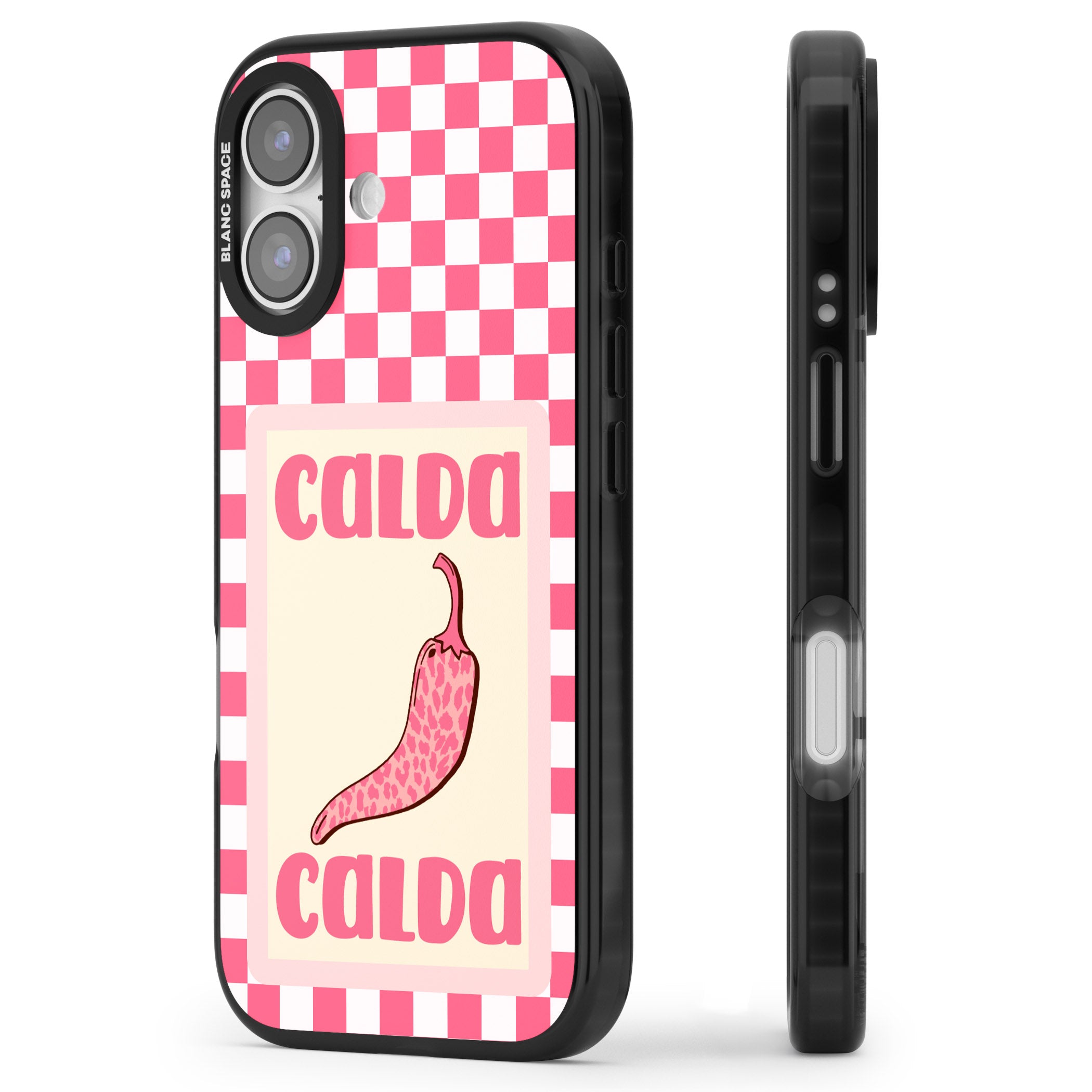 Calda iPhone 17 Impact Pro Black Phone Case Side Profile