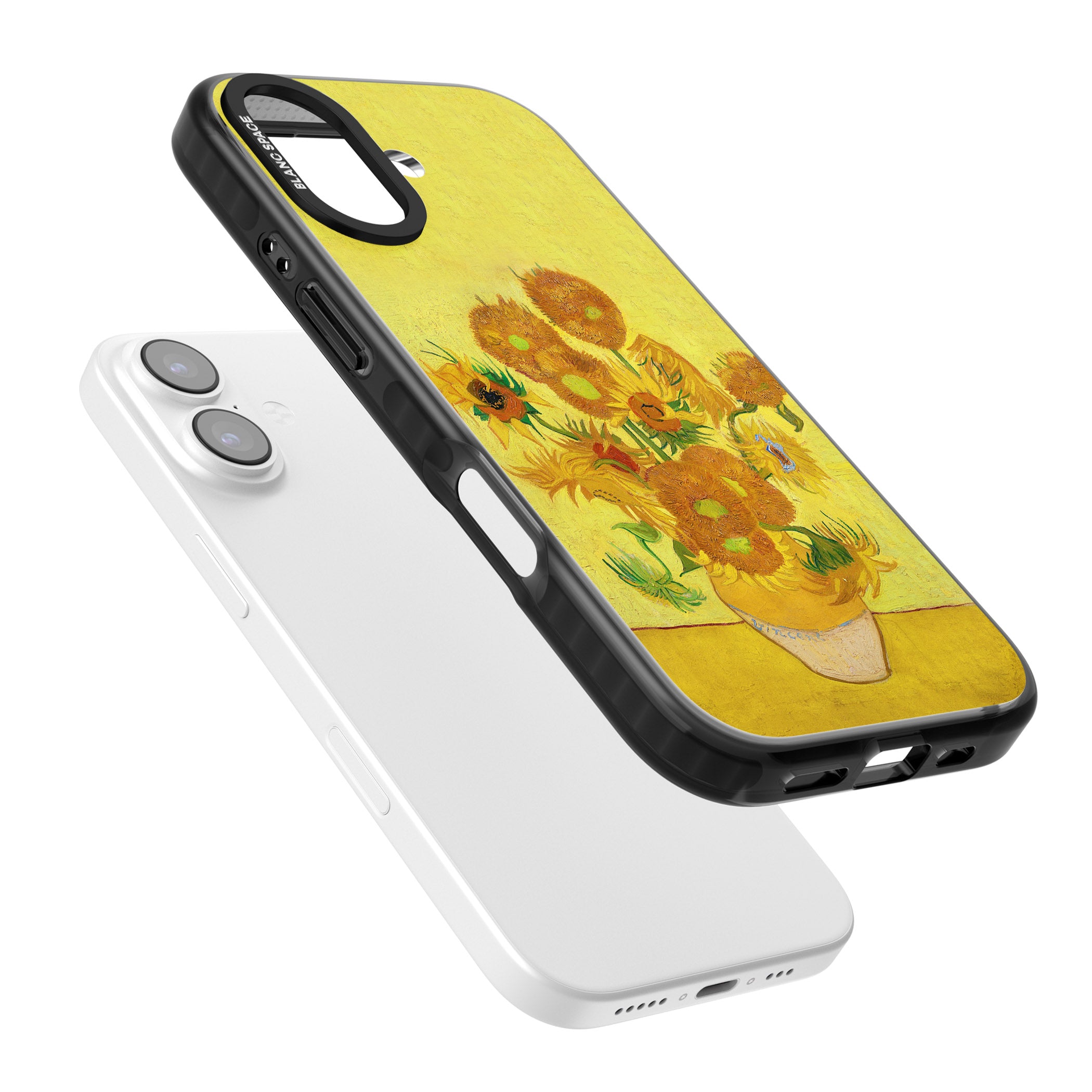 Sunflowers iPhone 17 Impact Pro Black Phone Case Colours