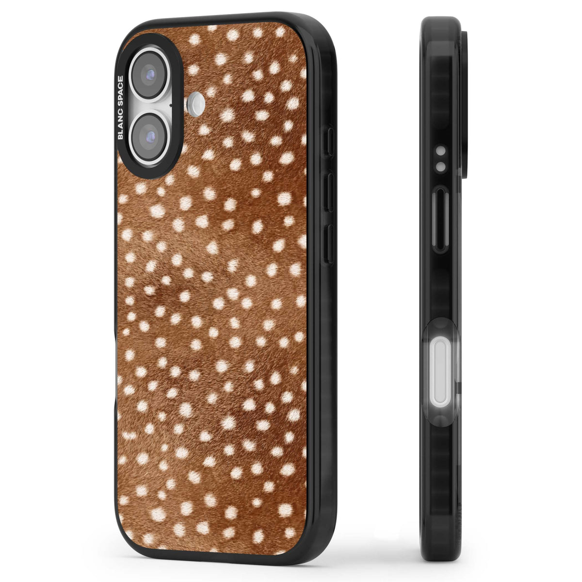 Deer Print animals iPhone case | Black Impact Magsafe case for iPhone 17