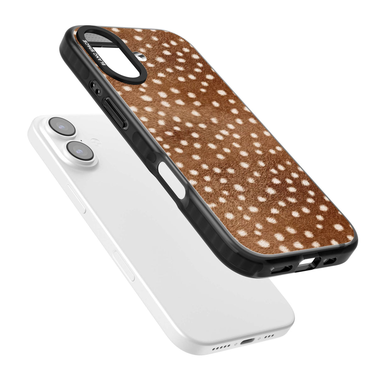Deer Print animals iPhone case | Black Impact Magsafe case for iPhone 17