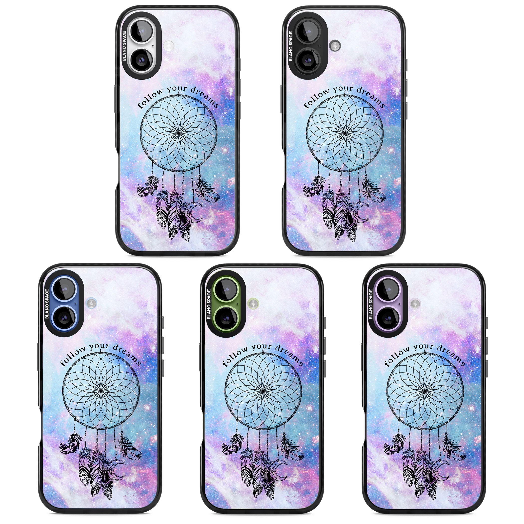 Galaxy Dreamcatcher iPhone 17 Impact Pro Black Phone Case APT Impact Protection
